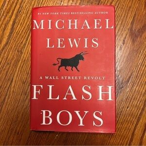 Flash‎ Boys by Michael Lewis Hardcover Book